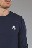 Shopify Crew Neck Navy