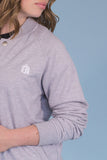 Shopify Baseball Bomber Grey